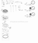 Controls Diagram and Parts List for 49M877-0046-G1  Briggs and Stratton Engine